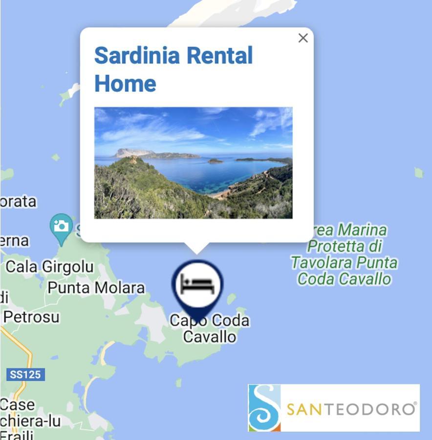 Appartement San Teodoro Punta Est Delizioso Monolocale Vista Mare Extérieur photo